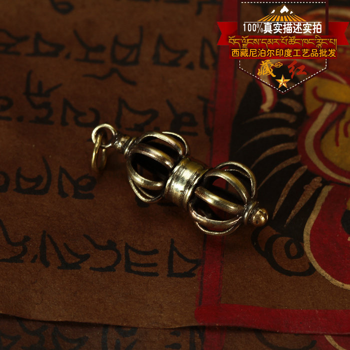 (Tibet) Diamond Pestle Nepal Inlay Craft A handmade DIY worthy pearl Buddha Pearl National Wind