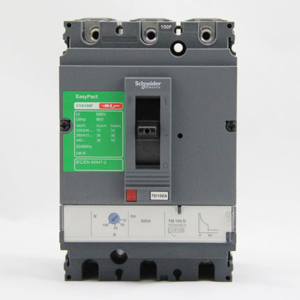 Schneider plastic shell circuit breaker stationary CVS400F 400A 3P brand new original goods supply