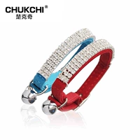 Cổ áo thú cưng CKC-02 với nhẫn kim cương / mèo và chó cần thiết hàng ngày / vật nuôi cung cấp cho mèo cổ chó nhỏ với kim cương 	dụng cụ và thức ăn cho chó