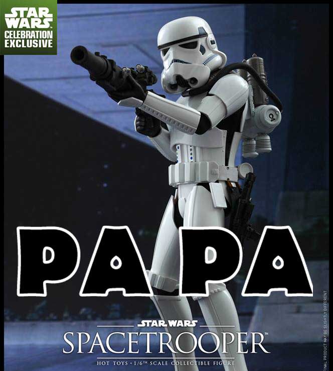 New Spot HotToys HT Star Wars 4 New Hope Storm Too Blank Soldier Limited MMS291