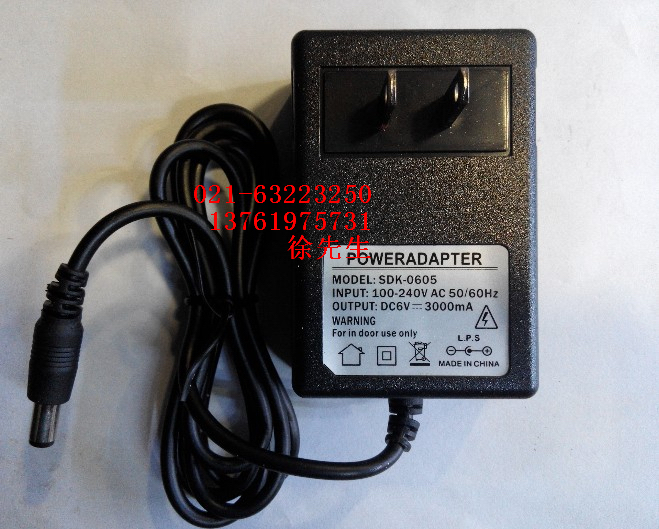 DC voltage-stabilized switching power supply SDk-0605 DC6V 3A 3000MA 2000MA