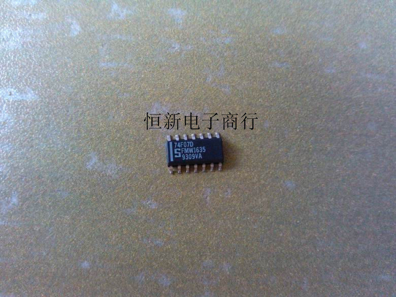 74F07D full range of audio power amplifier chip power supply digital communication IC imported original direct shot