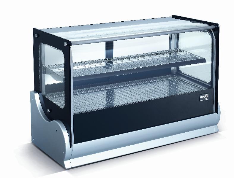 Meko H-A540V desktop rear door open door heating cake cabinet 1 2 m desktop heating display cabinet bread cabinet