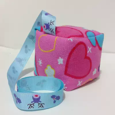 Kindergarten kicking shuttlecock with rope sandbag children buckwheat leather canvas sandbag Primary School students throwing sandbag toys