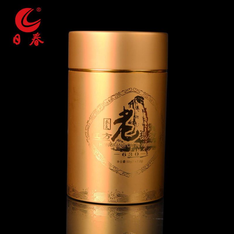 Richun Tea Red Square (50g of Old Cong Narcissus 630 Single Pot) Fujian Wuyishan Rock Tea Oolong Tea