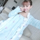 Sexy nữ flannel áo ngủ nhung mùa đông hô Pyjama hai mảnh Hàn Quốc phiên bản của phần ngọt ngào ấm dày còn đồ ngủ mùa đông nam nữ Night Robe