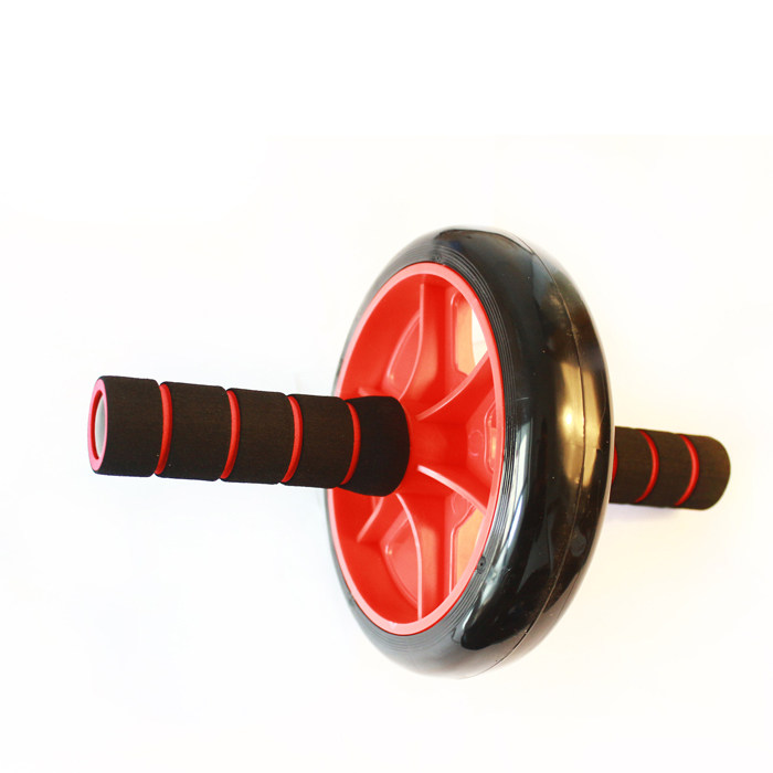 Double bearing men's and women's ABS wheel Single and double ABS wheel ABS fitness wheel ABS fitness wheel Male trainer ABS fitness wheel