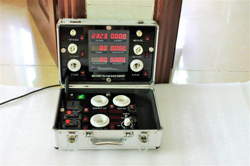 LED display box LED light test box LED energy saving test comparison box LED lighting box LED lighting test