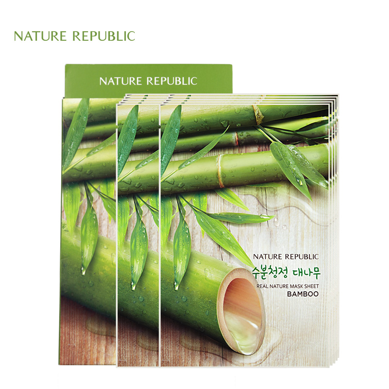 【天猫超市】Nature Republic纳益其尔精粹自然竹子面膜23ml*10片