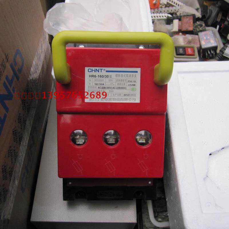(Zhengtai Group) CHNT fuse type isolation switch HR6-400 30 400A new original