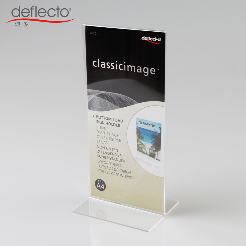 Dido 1 3A4 Acrylic wine plate menu Brand Display frame License License License 45101