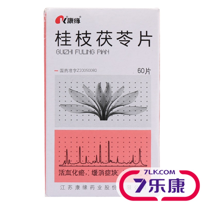 康缘 桂枝茯苓片 0.32g*60片/瓶