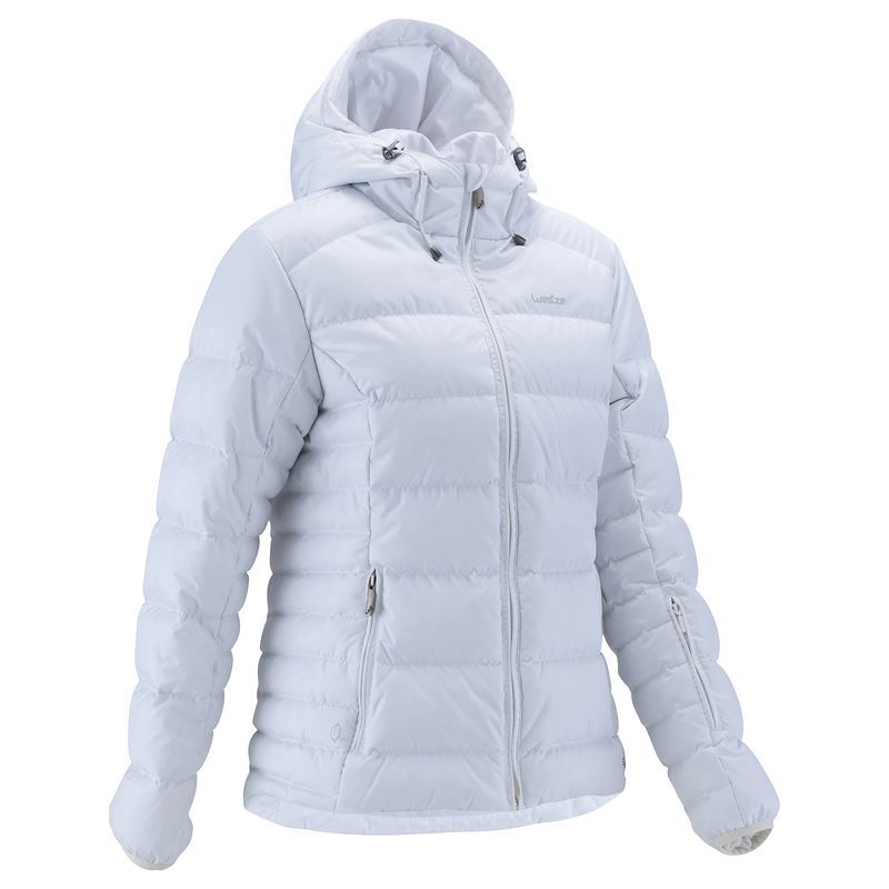 迪卡侬 户外滑雪 保暖羽绒服 女上装 拼色加厚滑雪服 QUECHUA