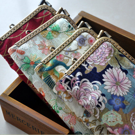 (Tebro) L-shaped right-angle mouth gold bag with compartment 6PLUS mobile phone bag card bag original cloth mobile phone bag