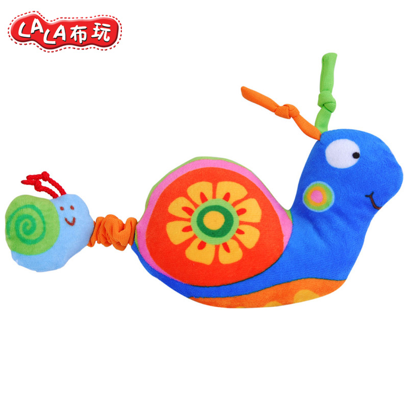 当当网百货 Lalababy 拉拉布玩 手握系列 蜗牛拉震