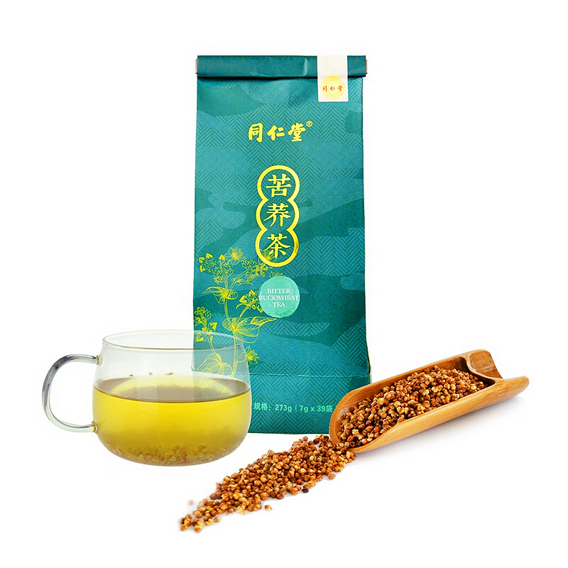 同仁堂 苦荞茶39袋 四川大凉山苦荞 荞麦茶 凉山  包邮