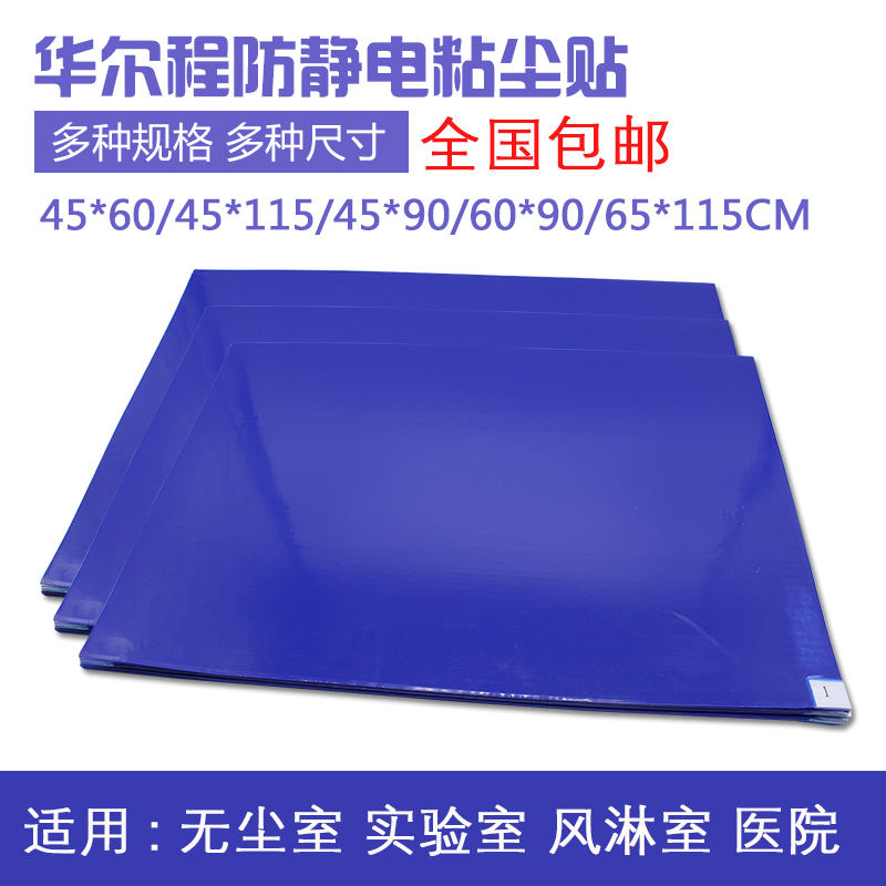 Anti-static sticky dust mat Floor mat dust removal mat Clean room foot plastic mat 24*36 60*90 Floor mat Sticky ash mat