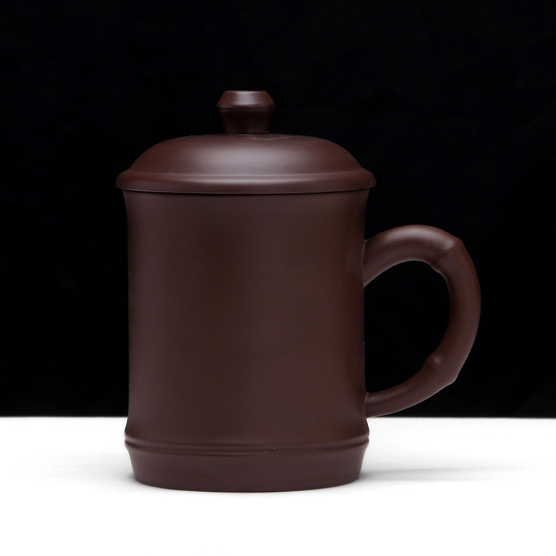 Mingyuan FengTang yixing purple sand cup all hand purple sand cup office cup special kung fu tea boss cup cup