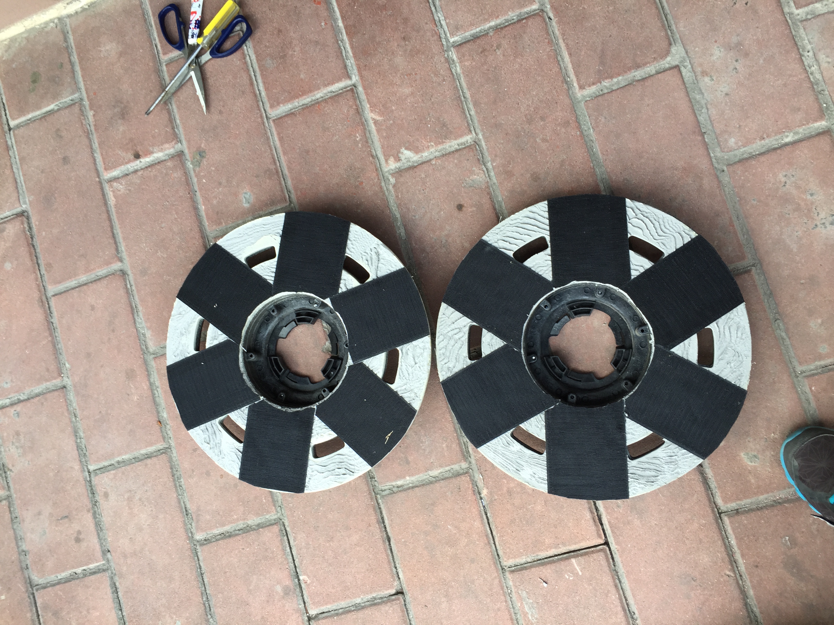 175 Plastic refurbished plate cleaning plate cleaning plate Gava refurbished accessories grinding plastic