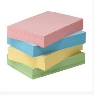 500 sheets of A4 80GA4 pink copy paper 80 grams A4 color paper ten-color printing copy paper