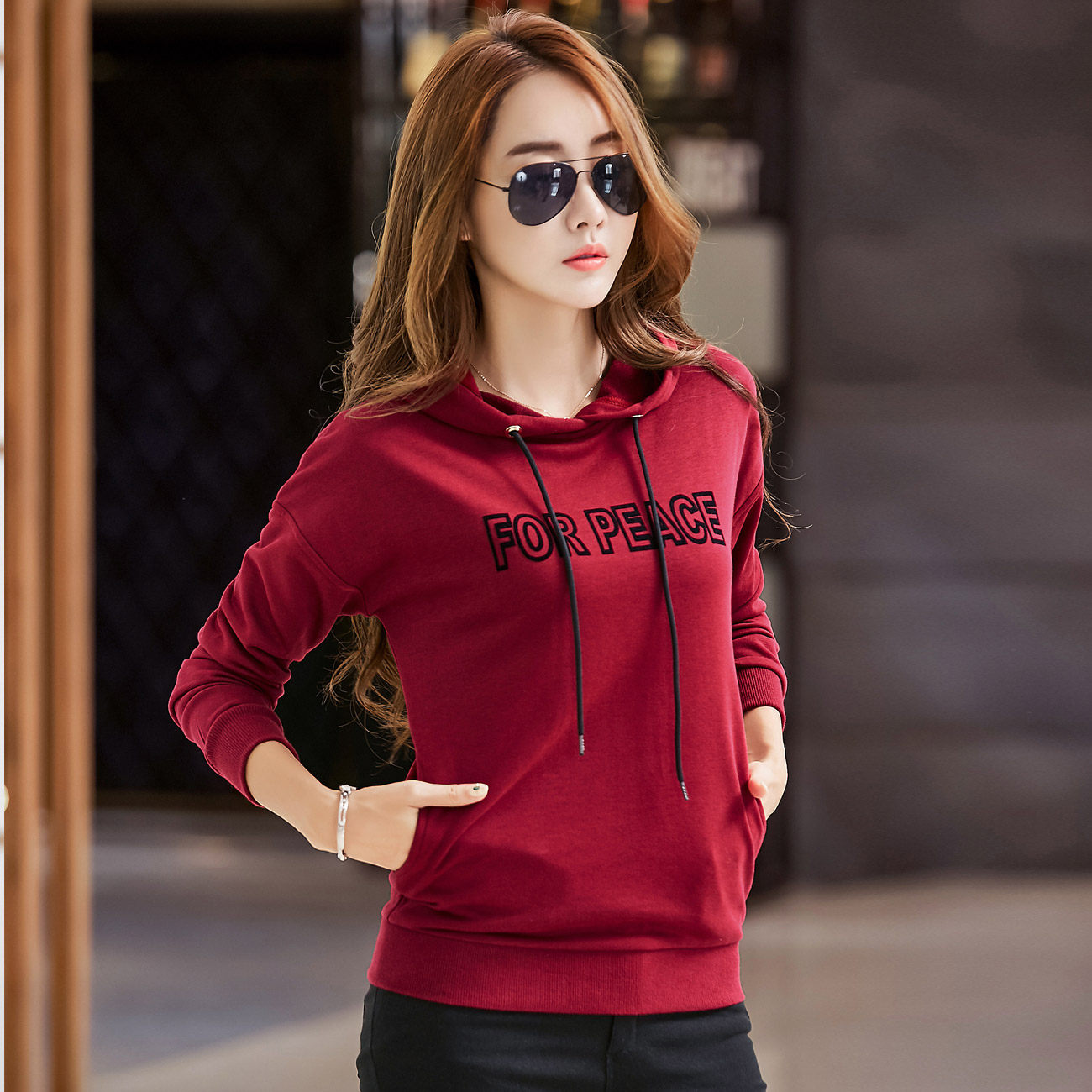 Sweatshirt femme      en Coton - Ref 3214109 Image 1