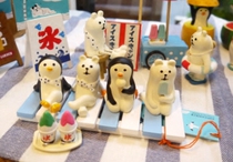 Japanese grocery summer series ice cream watermelon Penguin beer panda powder pig