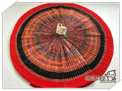 Miao Dong Shen Yun handicrafts 3211 Miao Batik Pleated Skirt