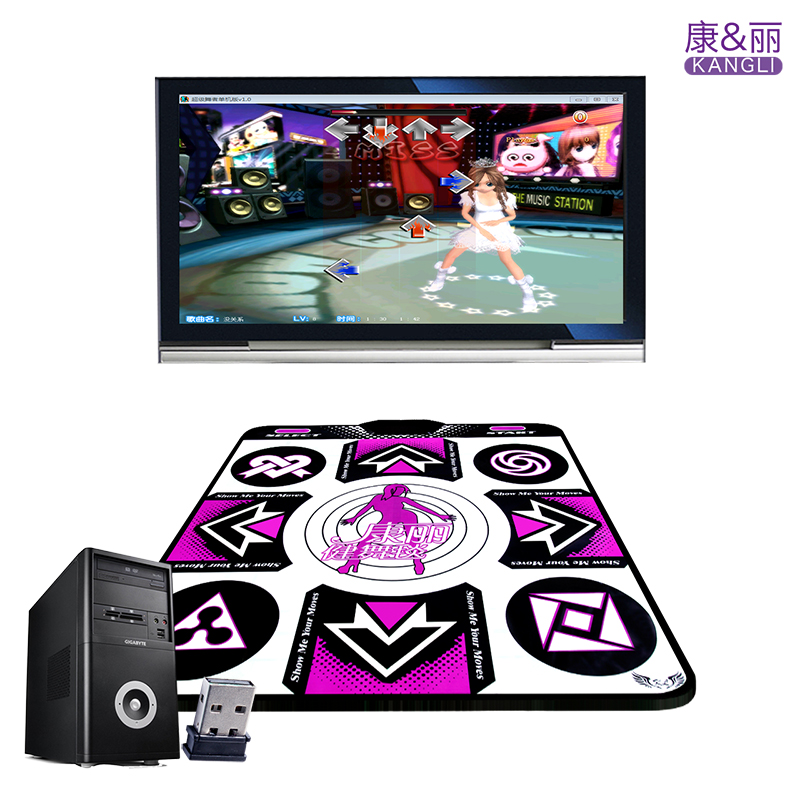 Conli Wireless Dance Dancing Blanket Single HD Computer Dedicated USB Interface Weight Loss Running Game Street Dance Machine Home