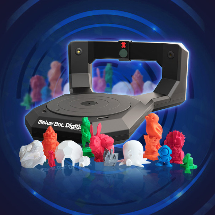 Makerbot Digitizer Desktop Level 3D Cubism Transcript of three-dimensional Transcript of Digitizer 3d Printing Machine Special