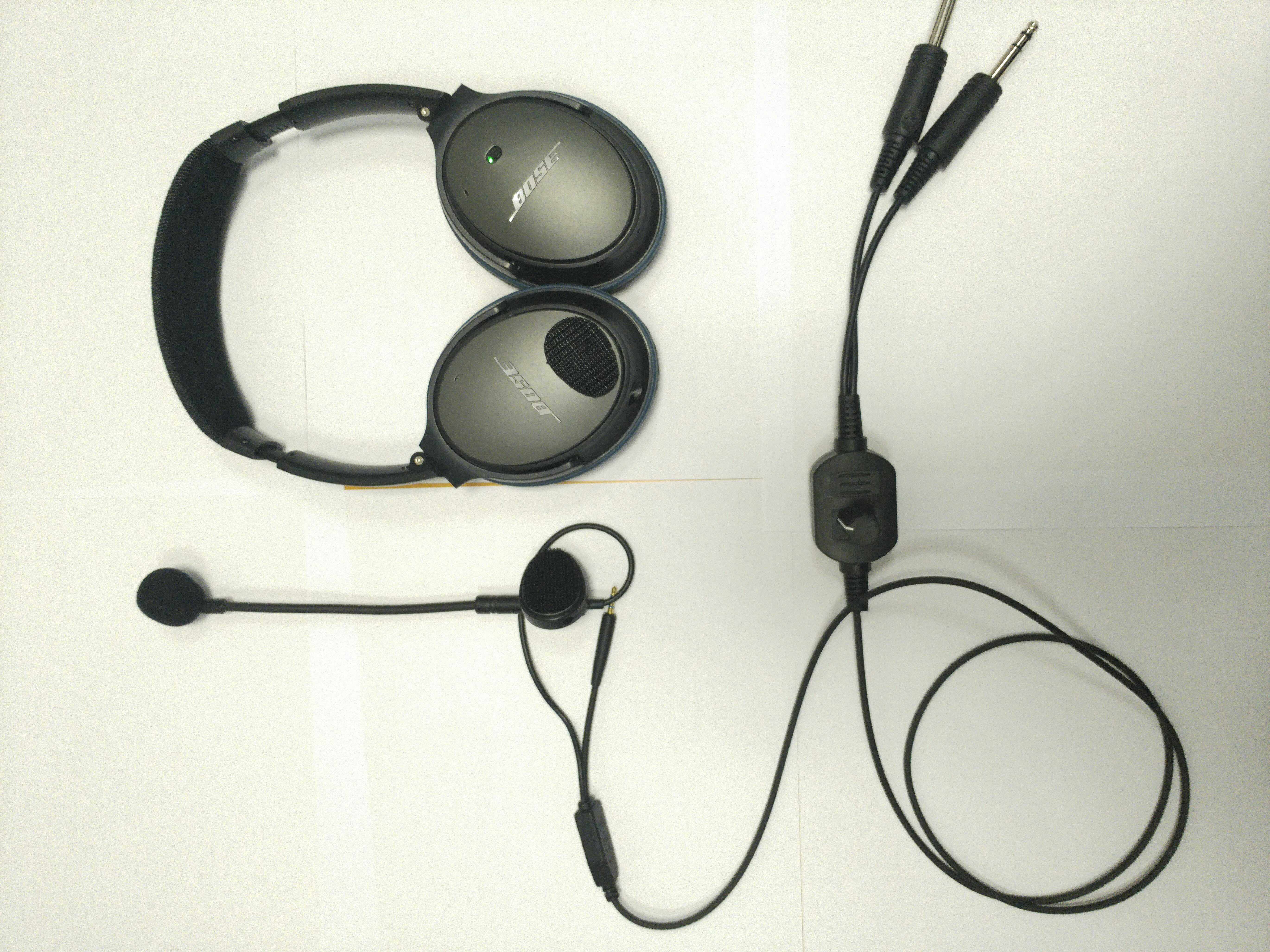 [USD 288.49] Xflymike BOSE QC25 QC35 pilot active noise air headset