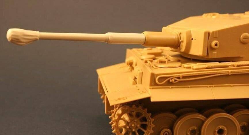 1:35 Tiger Type Tank (Late Type) Line Army Status Cannon Pipe Cannon Coat-Taobao