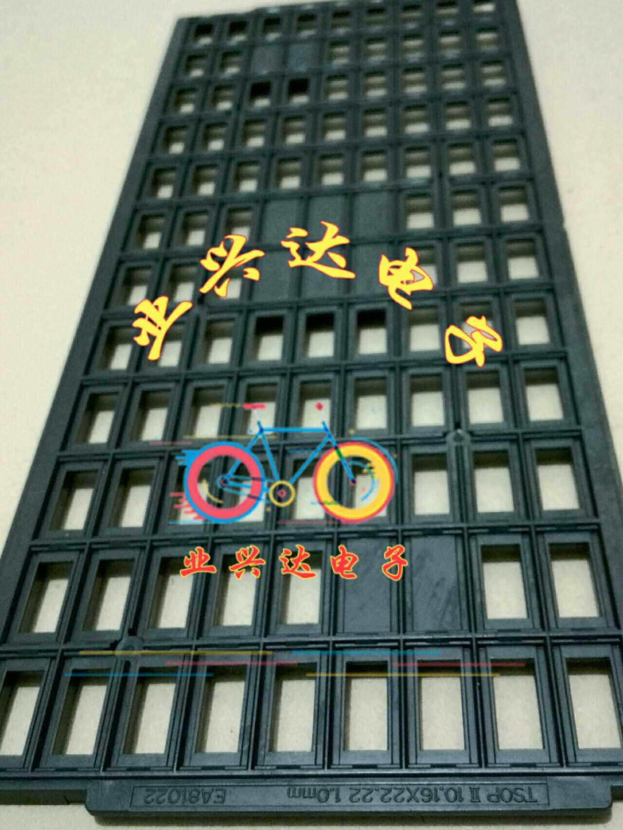 IC chip tray TSOP tray TSOP10 16×22 22 TSOP54 66 86 one disk with 108