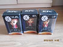 KFC 2014 New Years Day Korean EXO dolls and toys sold individually