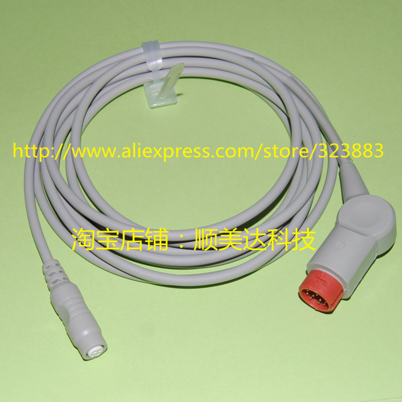 VM6 MP5/迈瑞监护有创血压电缆IBP压力传感器连接线转贝朗B.B