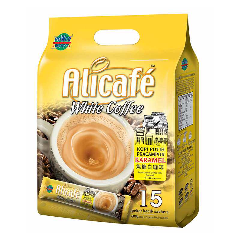 【苏宁易购】啡特力3合1特浓白咖啡焦糖600g