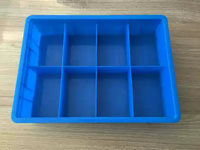 8 grid box full new material plastic eight grid parts box tool storage box tool storage box electronic components grid box screw box