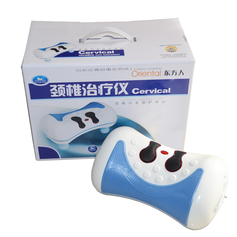 东方人颈椎治疗仪JZCD-6颈椎病理疗仪家用颈椎牵引仪牵引枕头sa