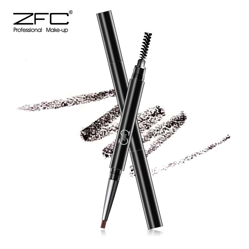 ZFC持久旋转眉笔S系列眉粉双头一笔多用持久防水防汗不晕染不脱妆