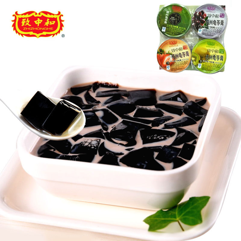 【天猫超市】致中和 龟苓膏四连包 100g*4/杯 中华老字号 好吃