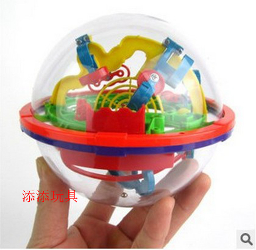 Aicole 100 magic ball 3D stereoscopic labyrinth ball children's game puzzle toy large 118