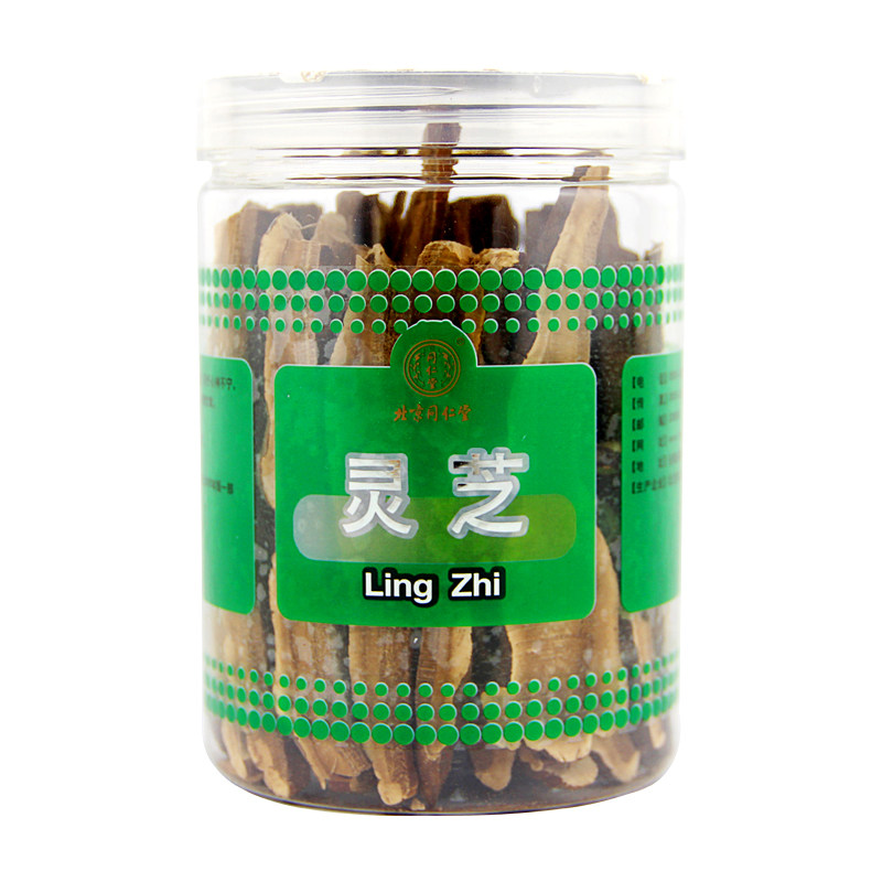 北京同仁堂灵芝片60g/瓶 灵芝切片林芝片H