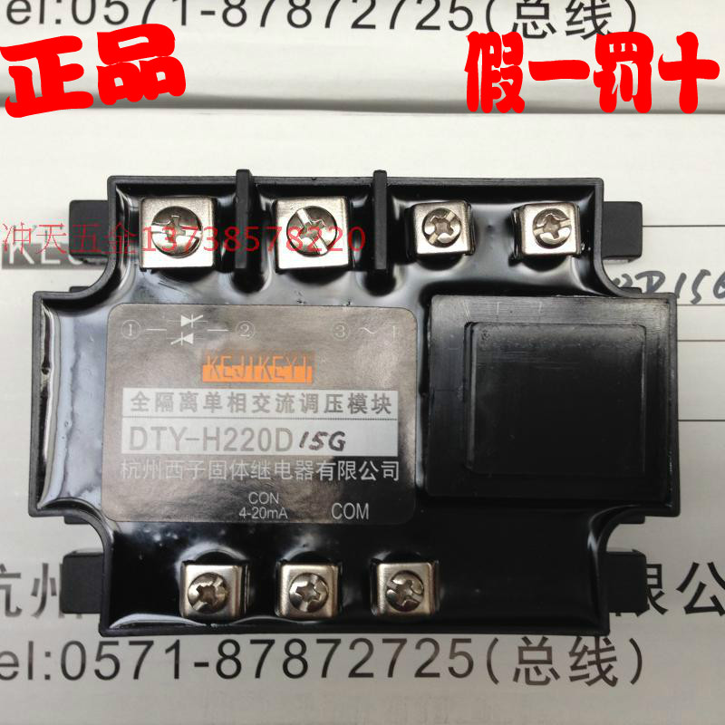 Original Hangzhou Xizi solid state relay DTY-H220D15G H F E fully isolated single phase AC module