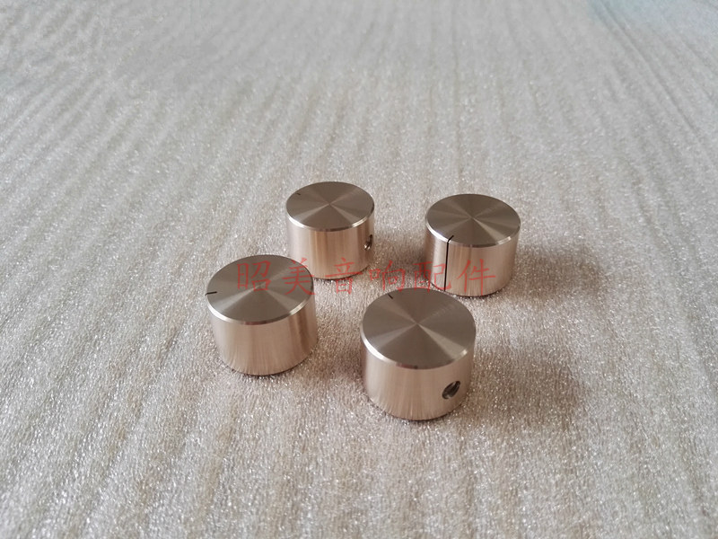 Diameter 22 height 15 full aluminum alloy power amplifier solid knob volume potentiometer knob HIFI audio power amplifier knob