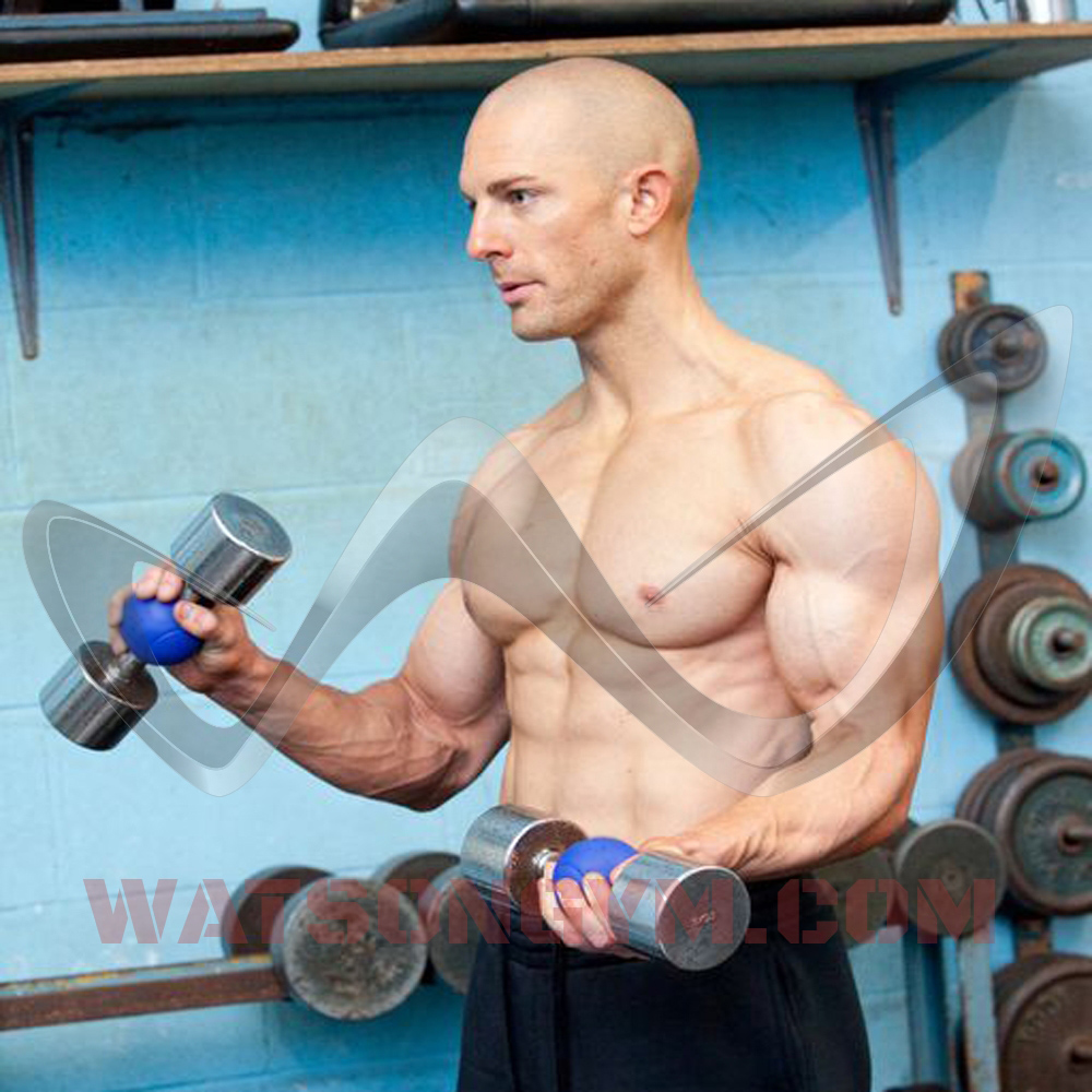 Barbell dumbbells silica gel thick grip ball to train gripping power