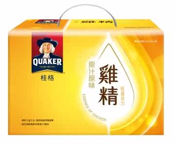 桂格原味鸡精68mlX18入台湾官网直邮进口