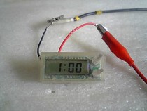 DIY electronic clock with DC 9-12V power supply without backlight car electronic clock LED electronic clock