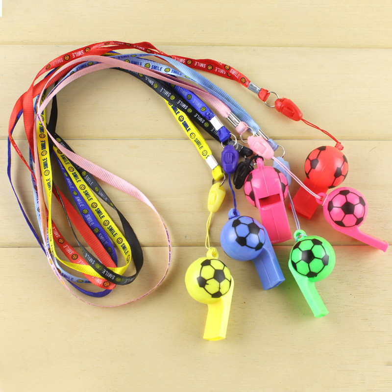 Whistle color plastic competition Children baby toys Kindergarten school gifts Whistle student prizes