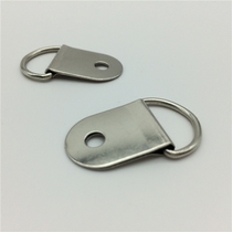 Photo frame hooked Silver Half Round Hanging Ring Cross Embroidery hook manufacturer direct sales of 300 packages