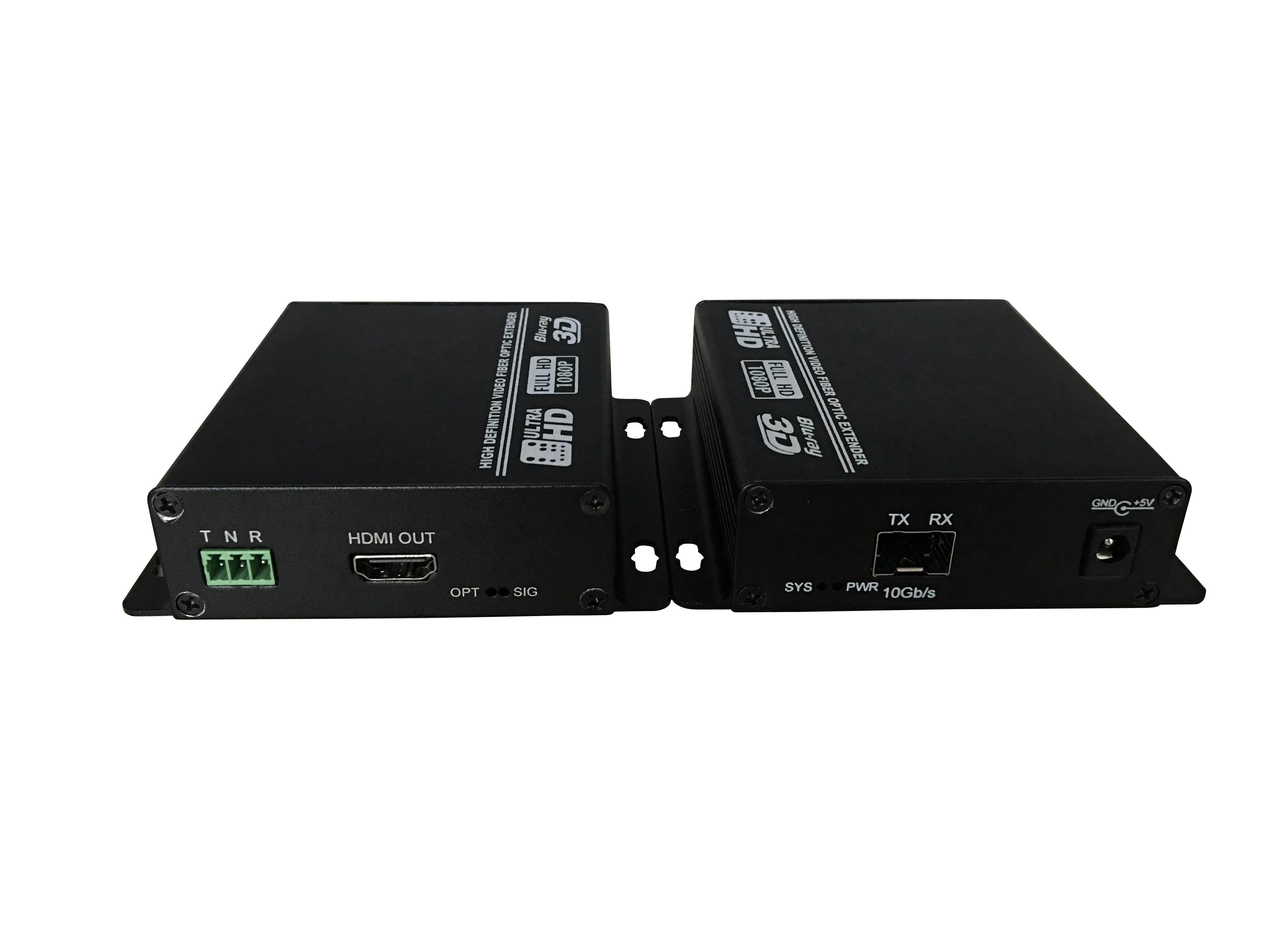 4Khdmi audio-video optical transceiver hdmi fiber transceiver without compression hdmi fiber optic converter 4K