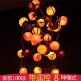 诗玛哈 Юго -восточный азиатский тайский фестиваль декоративный цветной лампы со светодиодными светильными струнами Цвет шарик шарик